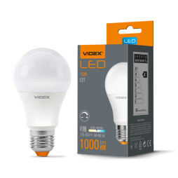 LED lamp VIDEX A60eD 10W E27 4100K dimmable