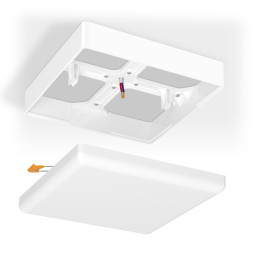 Surface mounting frame frameless square VIDEX light fixture (VL-DLFS-24SF)