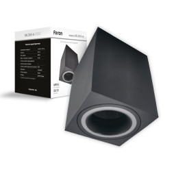 Surface-mounted lamp Feron ML303-A under the lamp, black