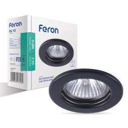 Built-in lamp Feron DL10 black