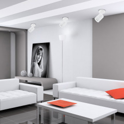 Surface-mounted swivel lamp Feron ML318 under the lamp white