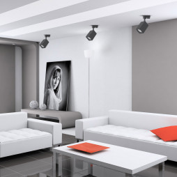 Track light Feron ML337 under the lamp black