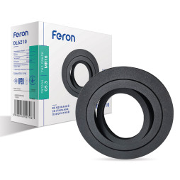 Built-in swivel lamp Feron DL6210 under the lamp black