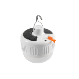 Camping LED hanging lamp USB 4W 1500mAh + solar panel