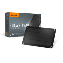 Portable charger solar panel VSO-F505U 5W Videx