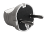 White plug without grounding LMA063 Lemansault
