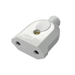 Socket without grounding white / LMA3312 Lemanso