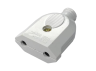 Socket without grounding white / LMA3312 Lemanso