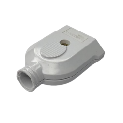 Socket without grounding white / LMA3312 Lemanso