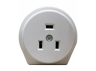 Socket for electric stoves single-phase with grounding white LMA315 Lemanso