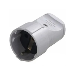 Socket with euro grounding / LMA022 Lemanso