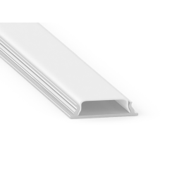 Aluminum profile for LED strip AL-14 1 meter anodized flexible overhead LEDUA