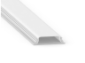 Aluminum profile for LED strip AL-14 1 meter anodized flexible overhead LEDUA
