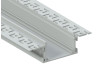 Aluminum profile for LED strip for plasterboard AL-21-5 1 meter anodized under plaster LEDUA