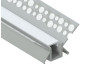 Aluminum profile for LED strip for plasterboard AL-21-1 1 meter anodized internal under plaster corner LEDUA