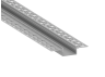 Aluminum profile for LED strip for plasterboard AL-21 1 meter anodized under plaster LEDUA