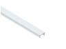 Aluminum profile for LED strip for plasterboard AL-21-4 1 meter anodized under plaster LEDUA