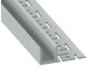 Aluminum profile for LED strip for plasterboard AL-21-3 1 meter anodized under plaster side LEDUA