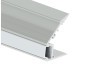 Aluminum profile for LED strip for stairs AL-19 1 meter anodized LEDUA