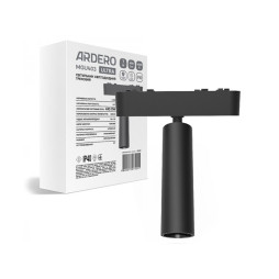 LED Magnetic Track Light 7W 4000K 24° Black MGU403 ULTRA Feron