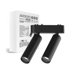 LED Magnetic Track Light 2*7W 4000K 24° Black MGU403-2 ULTRA Feron