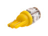 LED car lamp T10-5050-5smd yellow 12V LEDUA