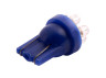 LED car lamp T10-7pc-round LED blue 12V LEDUA