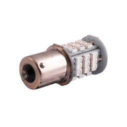 LED car bulb T25-1206-45SMD 1156 red 12V LEDUA