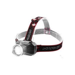 Headlamp 725-2P50, microUSB, built-in battery, zoom, Box POLICE