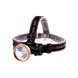 Headlamp SQ-809-OSL LED, microUSB, built-in battery, Box POLICE