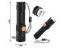 Flashlight 515-T6, USB charger, built-in battery, strap, zoom POLICE