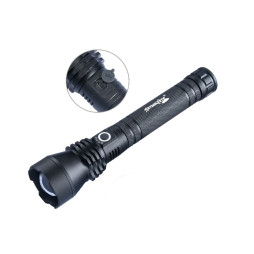 Handheld flashlight WX-P50, zoom, 2*26650 1CREE lens/metal body 158000W POLICE