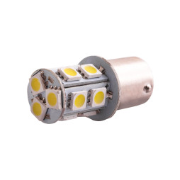 LED car lamp T25-5050-13SMD 1156 white 24V LEDUA