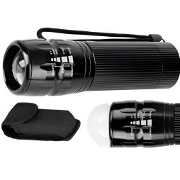 Flashlight Rebel URZ0939 5W (zoom) in case