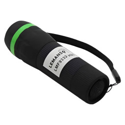 Flashlight LEMANSO 1W 65LM black ZOOM / LMF9332 ABS
