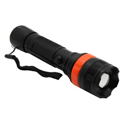 Flashlight LEMANSO 1W 65LM black (3 modes) / LMF9336 ABS