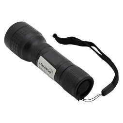 Flashlight LEMANSO 1W 65LM black / LMF9334