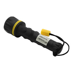 Flashlight LEMANSO 1W 65LM black / LMF9335