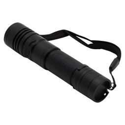 LEMANSO T6 5W 230LM / LMF9329 flashlight with charging hole + USB cable + switch (4 modes) + 1200 MAH 18650 battery