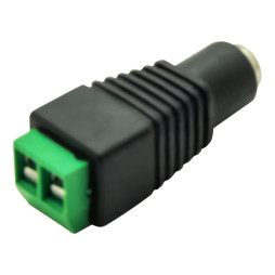 DC5.5*2.1mm power socket with terminals Lemanso / LMA9404