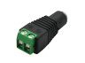 DC5.5*2.1mm power socket with terminals Lemanso / LMA9404