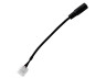 Connector 1 clamp 2pin 8mm wire 15cm + DC socket 5.5mm / 2.1mm Lemanso / LMA9410
