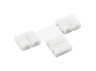 T-connector for LED strip Lemanso 10mm 2pin (three clamps)/ LMA9424