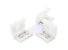 T connector for LED strip Lemanso 8mm 2pin (three clamps)/ LMA9421