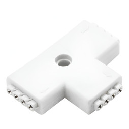 T connector for LED strip RGB Lemanso plastic three sockets / LMA9437