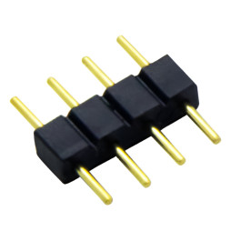 Connector for RGB LED strip Lemanso 4pin (male-male)/ LMA9416 10pcs