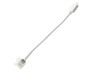 Connector for RGB LED strip Lemanso 4pin (plug + clamp) wire 15cm/ LMA9418