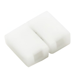 Connector 10mm (plastic), 2 clamps 2pin Lemanso / LMA9401