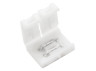 Connector 10mm (plastic), 2 clamps 2pin Lemanso / LMA9401