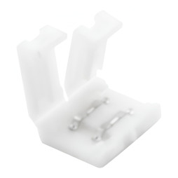 Connector 8mm (plastic), 2 clamps 2pin Lemanso / LMA9400